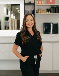 Steph, aesthetic nurse injector at Renova Aesthetics, known for her gentle and natural approach.